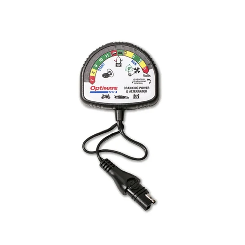 TecMate Car Battery Tester for 12V Lead Acid Batteries TS130