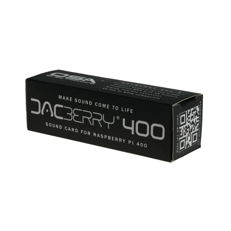 OSA Electronics DACBerry 400 S High-Resolution Audio Soundcard for Raspberry Pi 400 DBR400S
