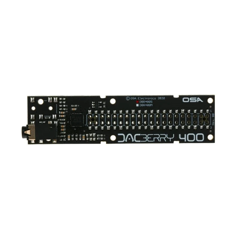 OSA Electronics DACBerry 400 S High-Resolution Audio Soundcard for Raspberry Pi 400 DBR400S