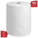 WYPALL X60 General Clean Multi-task Cleaning Cloths White Dry Use Roll 650 Per 8349