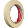 KIP White Crepe Paper Masking Tape 18mm x 50m Natural Rubber Adhesive 3804-18 222770