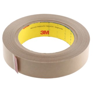 3M Conductive Metallic Tape 25mm x 33m, Acrylate Adhesive, -40°C to 85°C Operating Temperature 9703 - 33X25