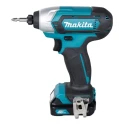 Makita Cordless Impact Driver 12V Brushless Motor 110Nm Torque Type G British 3-Pin Plug TD110DWAE
