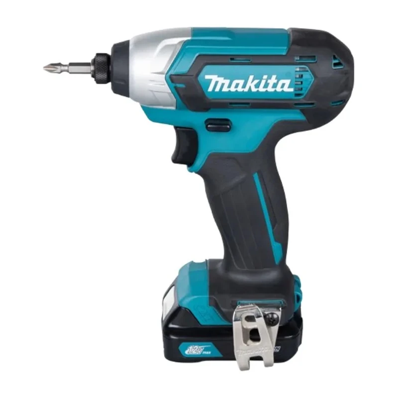 Makita Cordless Impact Driver 12V Brushless Motor 110Nm Torque Type G British 3-Pin Plug TD110DWAE