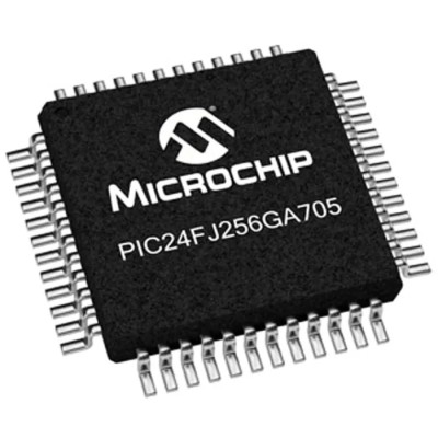 Microchip 16 bit PIC24FJ Microcontroller, 32 MHz, 256kB FLASH, 48-Pin TQFP 