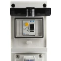 Scame Wall Mount Industrial Power Connector, Rated 32A 230V, IP67 Blue 2P+PE 