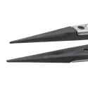 ideal-tek 130mm Polyetheretherketone Stainless Steel Straight Fine Pointed ESD Safe Tweezer 3CPR.SA.1