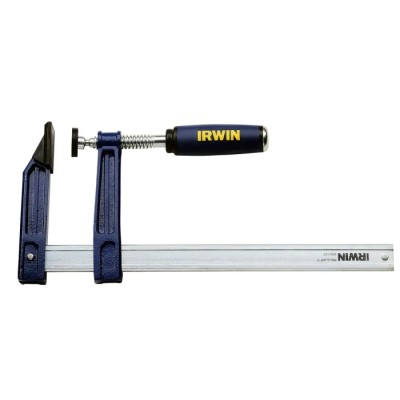Irwin F Clamp with 1000 mm Jaw Opening and 120 mm Jaw Depth, 450 kg Clamping Force 10503573