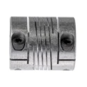 Huco Coupler Aluminium 19.1 mm Outside Diameter 22.9 mm Length Clamp Style 8 mm Bore 725.19.2828