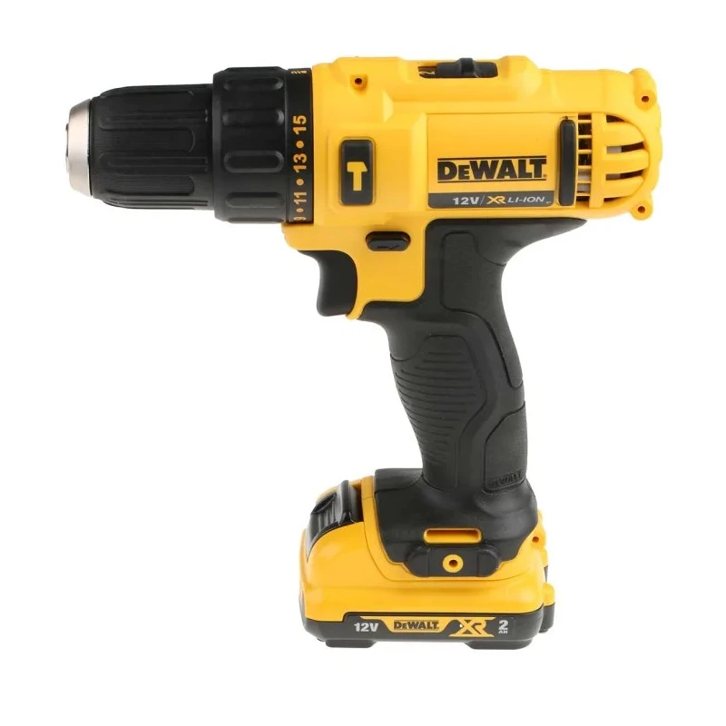 DeWALT XR 12 V 180 W Brushless Cordless Combi Drill Driver with 10 mm Keyless Chuck DCD716D2-GB
