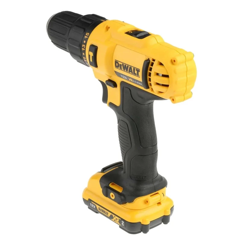 DeWALT XR 12 V 180 W Brushless Cordless Combi Drill Driver with 10 mm Keyless Chuck DCD716D2-GB