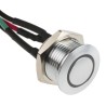RS PRO Illuminated Momentary Push Button Switch, Panel Mount, 16 mm Cutout, SPST, Yellow LED, IP67, 36 V dc 175-8590