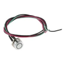RS PRO Illuminated Momentary Push Button Switch, Panel Mount, 16 mm Cutout, SPST, Yellow LED, IP67, 36 V dc 175-8590