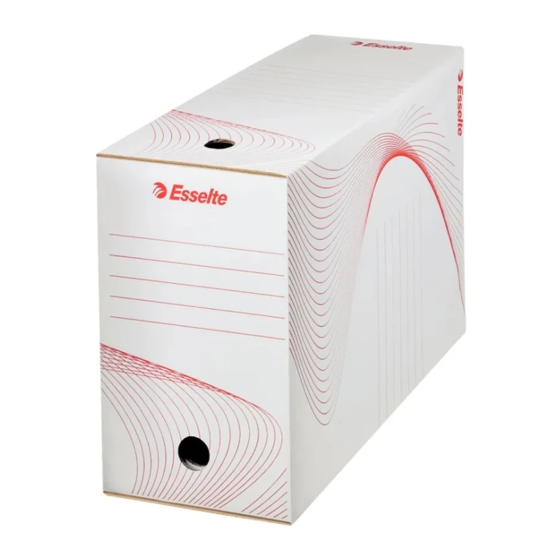 Esselte White A4 Archive Box 352 mm Height x 150 mm Width x 250 mm Depth W150mm