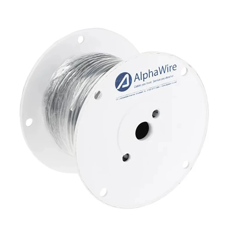 Alpha Wire Pro-Met Control Cable, 2 Cores 0.5mm², 50 m, Screened, Grey Polyvinyl Chloride Sheath 470025CY GE321