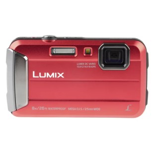 Panasonic Digital Camera Red Color 16.1 MP 4X Optical Zoom 2.7 inch LCD Waterproof IPX8 Shockproof FT30