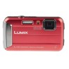Panasonic Digital Camera Red Color 16.1 MP 4X Optical Zoom 2.7 inch LCD Waterproof IPX8 Shockproof FT30