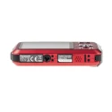 Panasonic Digital Camera Red Color 16.1 MP 4X Optical Zoom 2.7 inch LCD Waterproof IPX8 Shockproof FT30