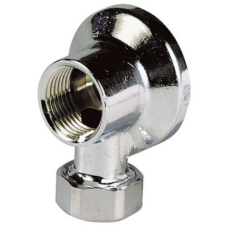 Sferaco Brass Pipe Fitting Elbow 1/2 in BSP Male Tap Adapter Female BSP 1/2 in to Male 1/2 in 1311414