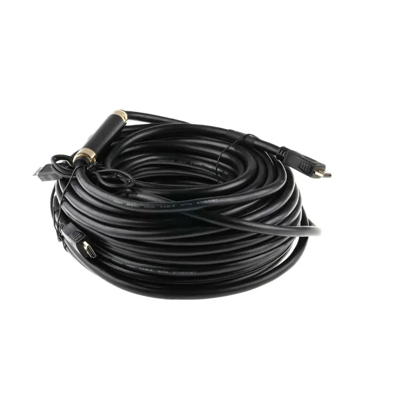 RS PRO 25 m 4K HDMI Cable Male HDMI to Male HDMI Black 182-8811