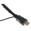 RS PRO 25 m 4K HDMI Cable Male HDMI to Male HDMI Black 182-8811