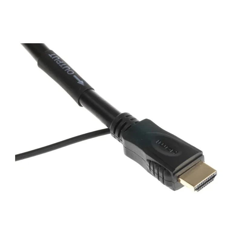RS PRO 25 m 4K HDMI Cable Male HDMI to Male HDMI Black 182-8811