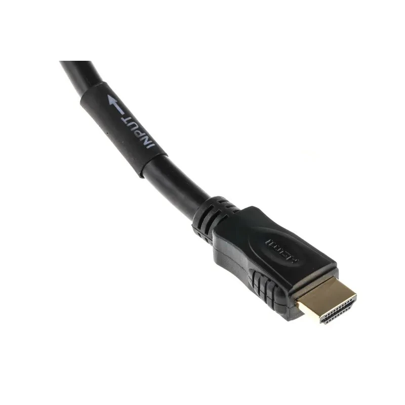 RS PRO 25 m 4K HDMI Cable Male HDMI to Male HDMI Black 182-8811