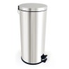 RS PRO 30L Chrome Pedal Stainless Steel Waste Bin 221-1602