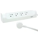 Legrand 1 m 4 Socket Type E Extension Lead with 16 A Current and 3680 W Power 049404