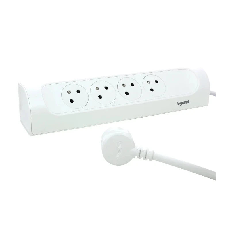 Legrand 1 m 4 Socket Type E Extension Lead with 16 A Current and 3680 W Power 049404