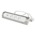 Legrand Extension Lead 1 m Cable Length 3 Socket Type E 16 A 3680 W Model 049406