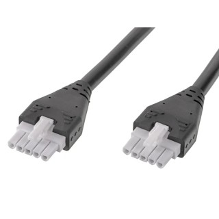 Molex Wire to Board Cable Mini-Fit Jr 5 Way Female to 5 Way Female 500 mm 215330-0505