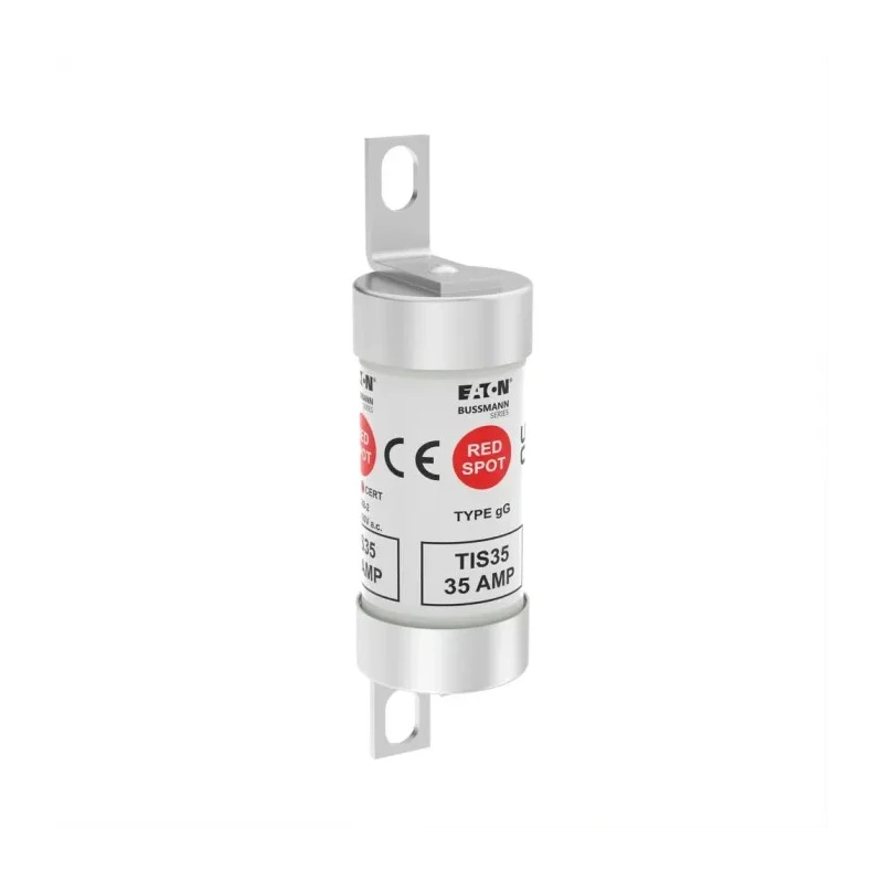 Eaton 35A Bolted Tag Fuse A3 690V AC High Rupture Capacity Offset Tags 73 mm TIS35