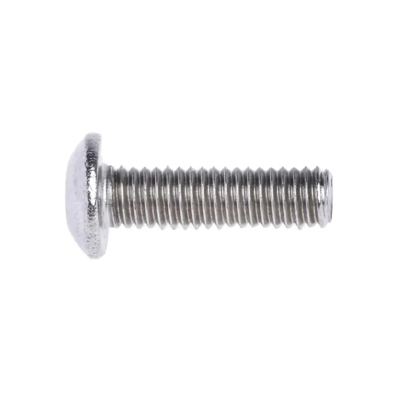 RS PRO Plain Stainless Steel Hex Socket Cap Screw, Hex Socket Drive, M3 x 10 mm 183-8604