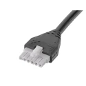 Molex 6 Way Female Mini-Fit Jr Unterminated Wire to Board Cable, 500mm 217159-0605