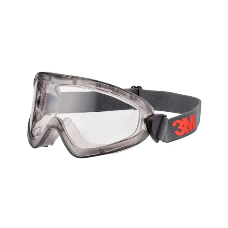 3M Safety Goggles Polyvinyl Chloride Frame Clear Polycarbonate Lens Anti-Fog Coating Surface Damage Resistant 2891S-SGAF