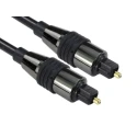 RS PRO TOSLINK to TOSLINK Optical Audio Cable 1.5m 100V PVC Jacket 192-4507