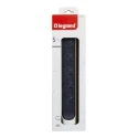 Legrand Extension Lead 5 Socket Type E 16A 3680W Surface Mounted with Switch 049467