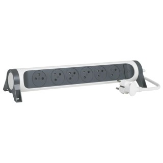 Legrand 3 m 6 Socket Type E Extension Lead with 16A, 3680W Rating 049462