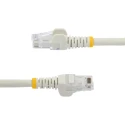 StarTech.com Cat6 Ethernet Patch Cable White Stranded Copper 0.5 m N6PATC50CMWH