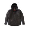 Parade Waterproof Black Men's Parka Jacket with Zipper Closure ORMOZ 17ORMOZ*1494TM