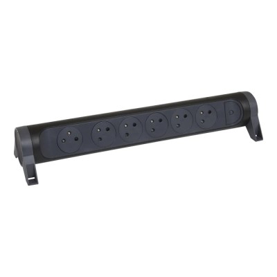 Legrand Extension Lead 6 Sockets Type E 16A 3680W with Switch Model 049469