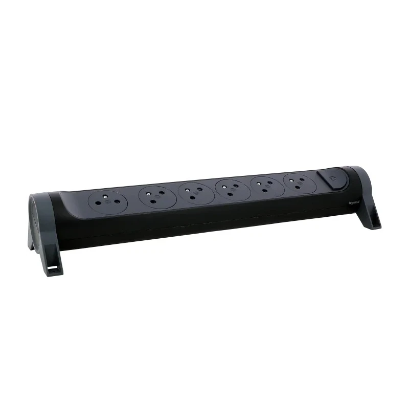 Legrand Extension Lead 6 Sockets Type E 16A 3680W with Switch Model 049469