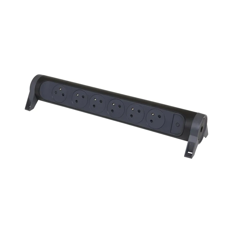 Legrand Extension Lead 6 Sockets Type E 16A 3680W with Switch Model 049469