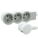Legrand Extension Lead with 1.5 m Cable, 3 Socket Type E, 16A, 3680W, RoHS Compliant, Model 049470
