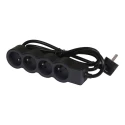Legrand 1.5 m 4 Socket Type E Extension Lead 16 A 3680 W RoHS Compliant China 049477
