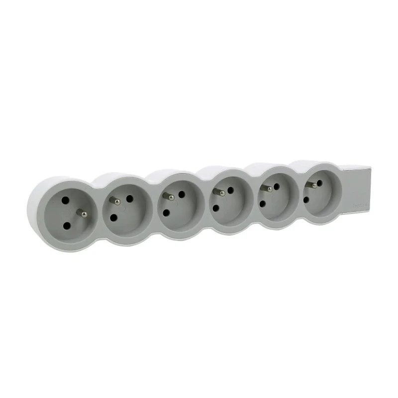 Legrand 6 Socket Type E Extension Lead 16A 3680W Impact Resistance IK04 RoHS 50Hz 049499