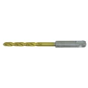 Makita Aluminium Drill Bit 3 mm Diameter SDS Plus Shank Tin High Speed Steel Finish 90mm Overall Length B-57401