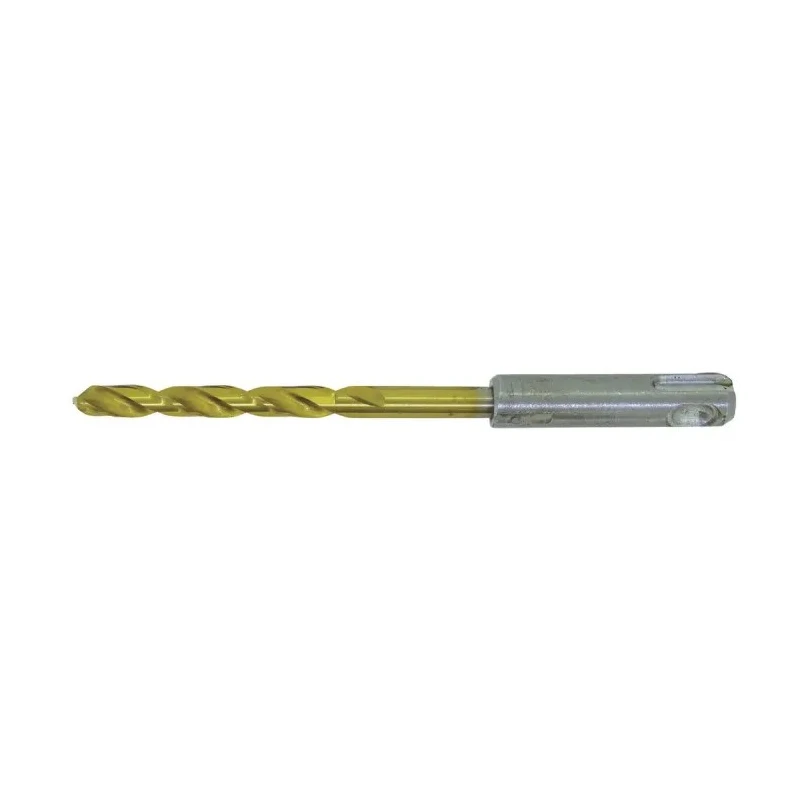 Makita Aluminium Drill Bit 3 mm Diameter SDS Plus Shank Tin High Speed Steel Finish 90mm Overall Length B-57401