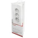 Legrand Extension Lead 1.5 m Cable Length 3 Socket Type E 16A Circuit Breaker 050410